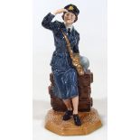 A Royal Doulton Classics figure Women's Auxiliary Airforce, HN4454, no. 1441 of 2,500, printed marks