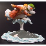 A Coalport Characters The Snowman figure, Walking In The Air, no. 727 of 2,000, printed marks