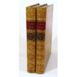 Binding.- Aufrere (Anthony) The Lockhart Papers 2 vol., half-title, slightly foxed, contemporary