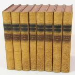 Binding.- Addison (Joseph) Richard Steele et al. The Spectator 8 vol, engraved vignettes on