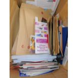 GB.- QEII.- A large box containing many hundred full and part sheets.