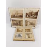 A Victorian holiday photograph album, and an album containing Poulton's Series photographs and views