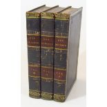 Cervantes (Saavedra, Miguel de) Don Quixote de La Mancha translated by Charles Jarvis, 3 vol.,