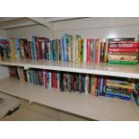 Books relating to WWII military history, RAF and aviation, battles and biographies, (4 shelves).