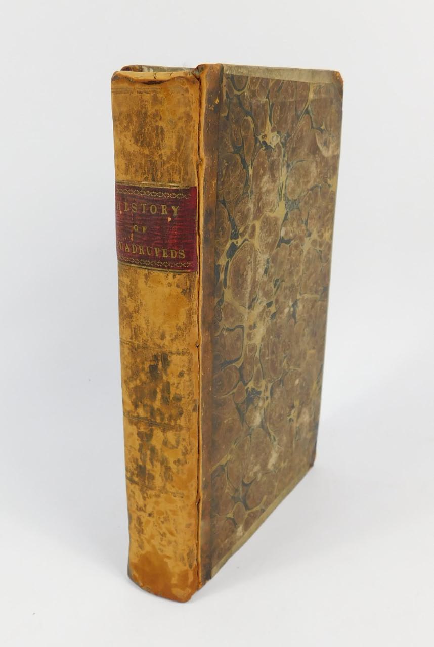 Bewick (Thomas). A General History of Quadrupeds, first edition, wood-engraved title vignette,