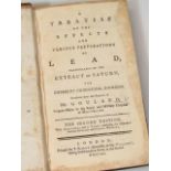 Goulard (Thomas) A Treatise on the Effects and Various Preparations of Lead…for Different