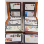 GB.- First Day Covers, 1972-1999, bound in four uniform albums.