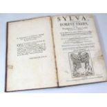 Evelyn (John) Sylva, or a Discourse of Forest Trees 3 parts in 1, second edition, engraved