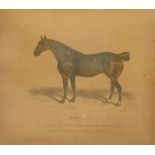 After Howe (19thC). Horse Racing at Edinburgh 1824, engraved by Lazars, 27cm x 42.5cm, two
