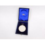 A Staffordshire Agricultural Society silver medal, awarded to Messrs Gartons Ltd, new and improved