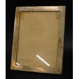 An early 20thC silver mounted rectangular photograph frame, Chester assay but date letter