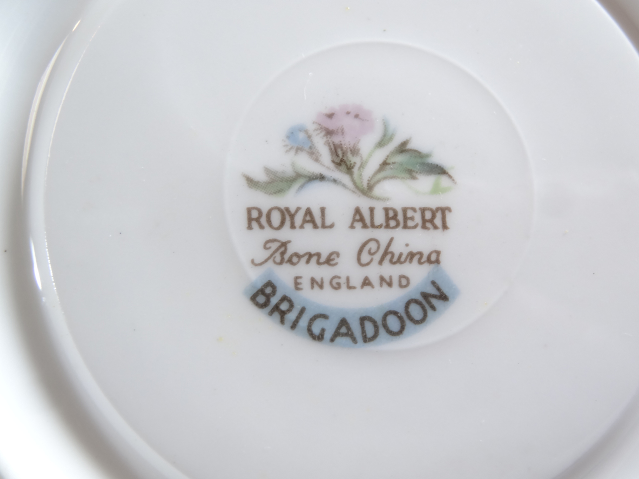 A Royal Albert Brigadoon pattern part service, to include cups, side plates, 16cm wide, and - Image 2 of 2