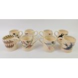 Eight Emma Bridgewater pottery bird mugs, comprising Black Headed Gull, Turtle Doves, Lapwing,