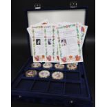 WITHDRAWN PRE SALE BY VENDOR. Various commemorative coins from the Coronation Jubilee set