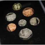 WITHDRAWN PRE SALE BY VENDOR. A 2008 United Kingdom coinage proof collection set