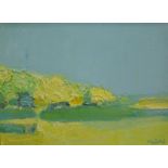 Roger Muhl (1929-2008). La Prairie, oil on canvas, signed, label verso Arthur Tooth and Sons London,