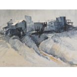 C W L (20thC). Coal Crusher Amblecote, watercolour, monogrammed and titled, 27cm x 36cm