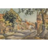 Angus Bernard Rands (1922-1985). Caistor, Lincolnshire, watercolour, signed and titled verso, 37cm x