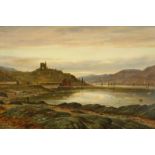 James M Robert Greenlees (1820-1894). Tarbert Loch Fyne, oil on canvas, signed, titled and dated