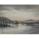 Tony Brummell Smith (b.1949). Rydal Water Cumbria, Edge of Grasmere, watercolour - a pair, signed,