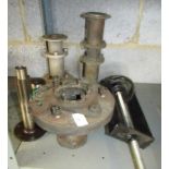 Prop shaft couplings and a wheel tool for a Rolls Royce Phantom III