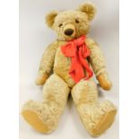 A Chad Valley gold mohair teddy bear, the pads labelled Hygienic Toys, 56cm long
