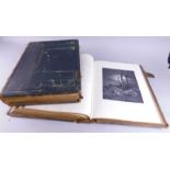 Withdrawn presale. A Saint Bible by Dore, in two volumes, in pressed leather part gilt stencilled