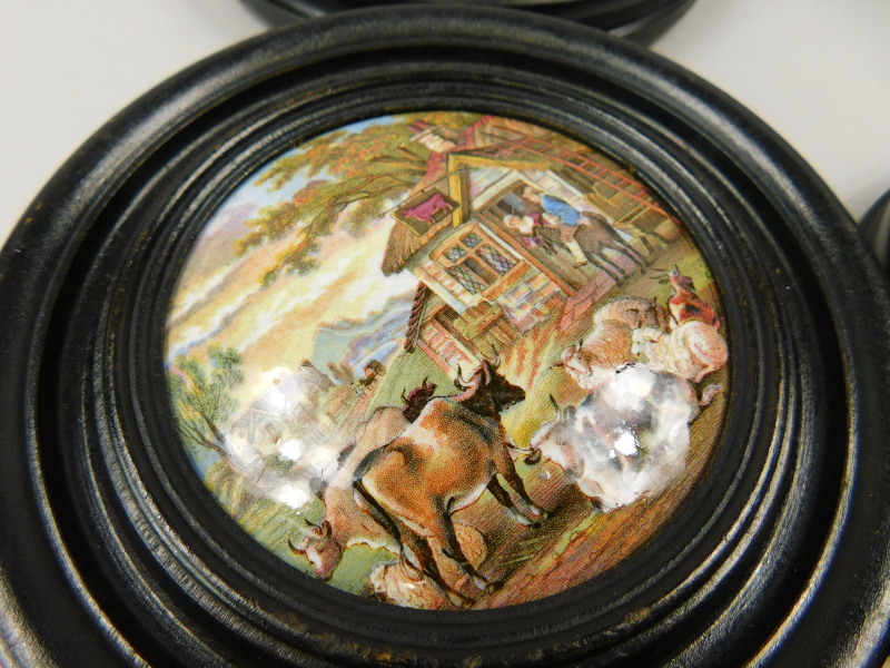 A collection of four pot lids, to include the Sportsman etc. - Image 2 of 3