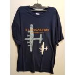 Three Lancaster T-shirts (signed)