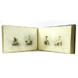 A 1913 album, photographs of the children at the fancy dress ball, given to the Mayor of Lincoln,