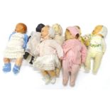 Various dolls, to include early plastic, etc.