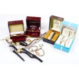 A quantity of ladies wrist watches, to include two Rotary ladies wrist watches, gold plated and in