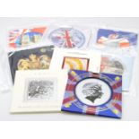 Various United Kingdom uncirculated coin collection sets, to include some in outer plastic