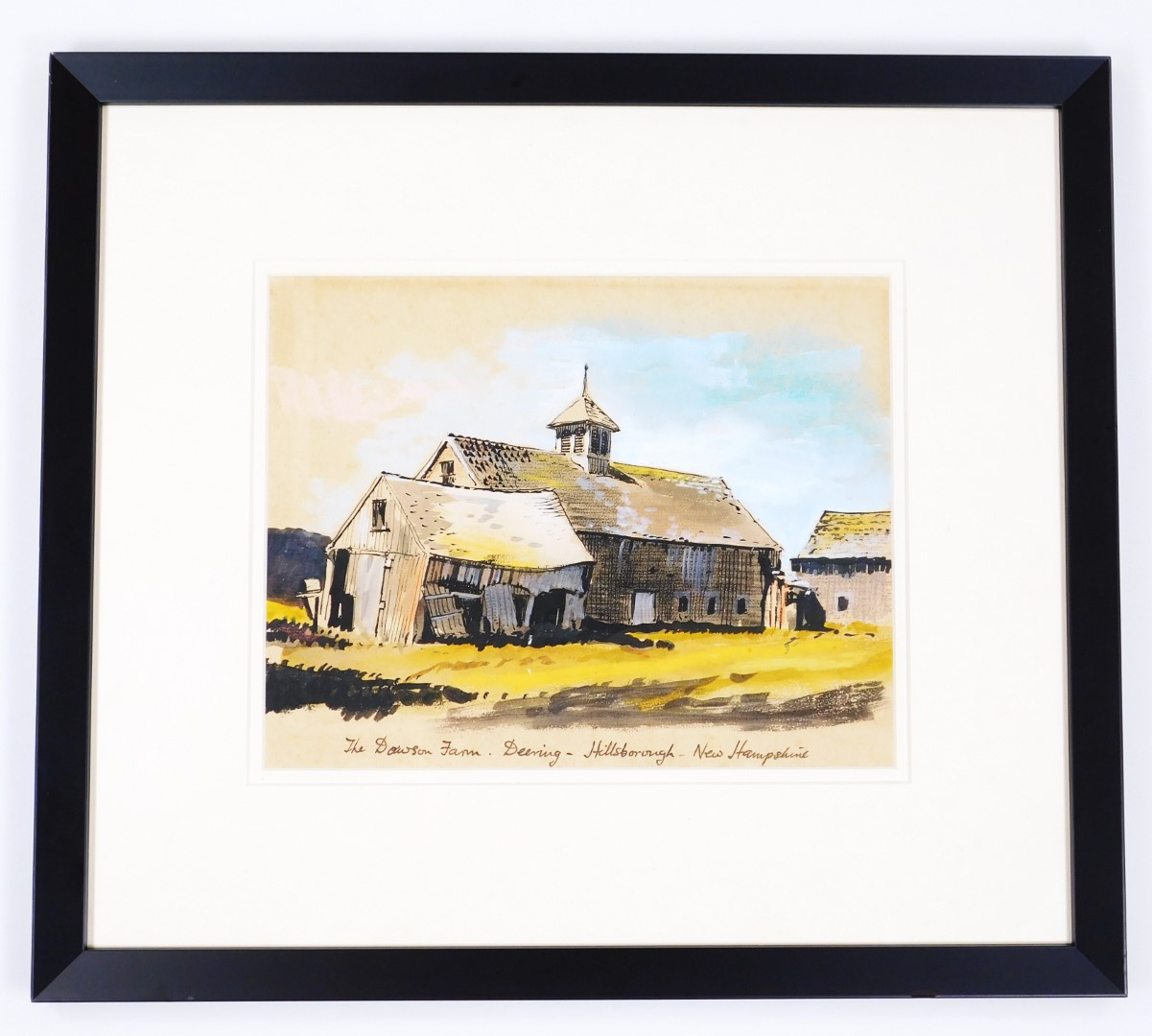 •Patrick Horsbrugh (1920-2014). The Dawson Farm Dearing, Hilton Farm, Hillsborough, New Hampshire, - Image 2 of 5