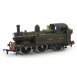 An Airfix locomotive number 1466 in green, 5cm H.