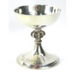 An Elizabeth II silver goblet, Lincoln Cathedral 900th Anniversary 1072-1972, number 1173, with