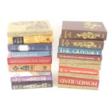 A quantity of Folio Society volumes, to include new classical subjects such as Homer's Iliad, The