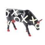 A Cow Parade Susan Rooney Hugs and Smooches figure, 18cm H. (boxed)