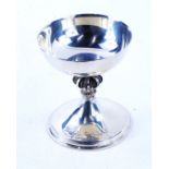 An Elizabeth II silver goblet, Lincoln Cathedral 900th Anniversary 1072-1972, number 1174,
