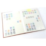 Various English Definitive Mint stamp sets. (1 album)