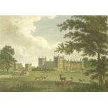 Grimsthorpe Castle. Coloured engraving after R Corbould and either others, Lincolnshire (9).