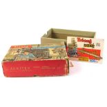 A collection of items, to include a Triang spot-on arkitex scale model construction kit and some