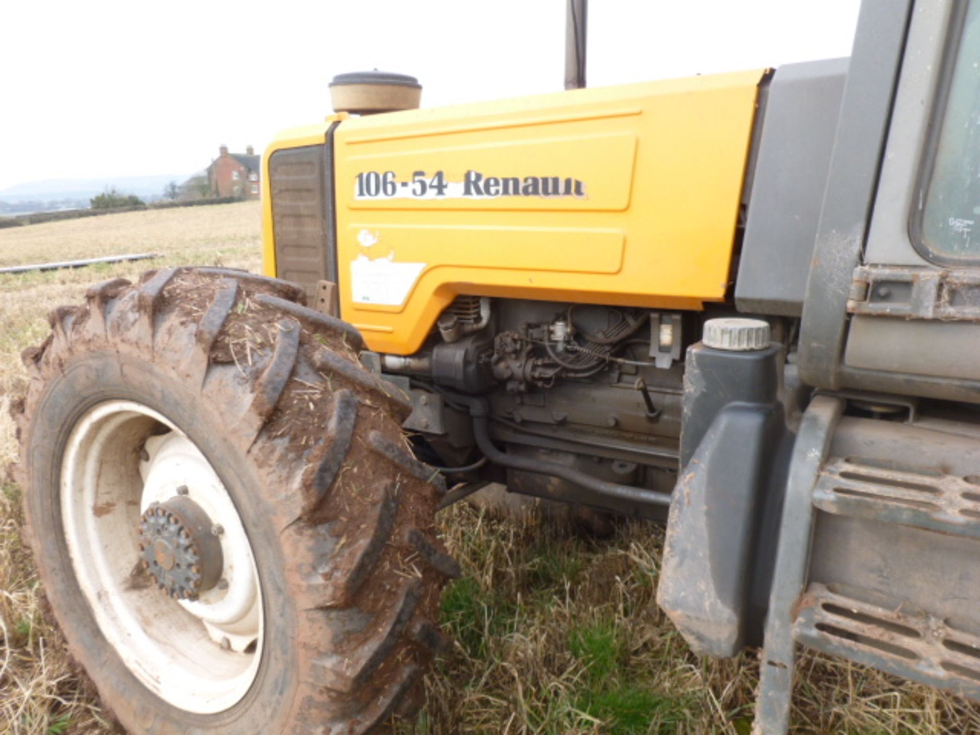 RENAULT 106-54 TURBO 4WD TRACTOR reg N908 FCA, 7823 HOURS - Image 5 of 7