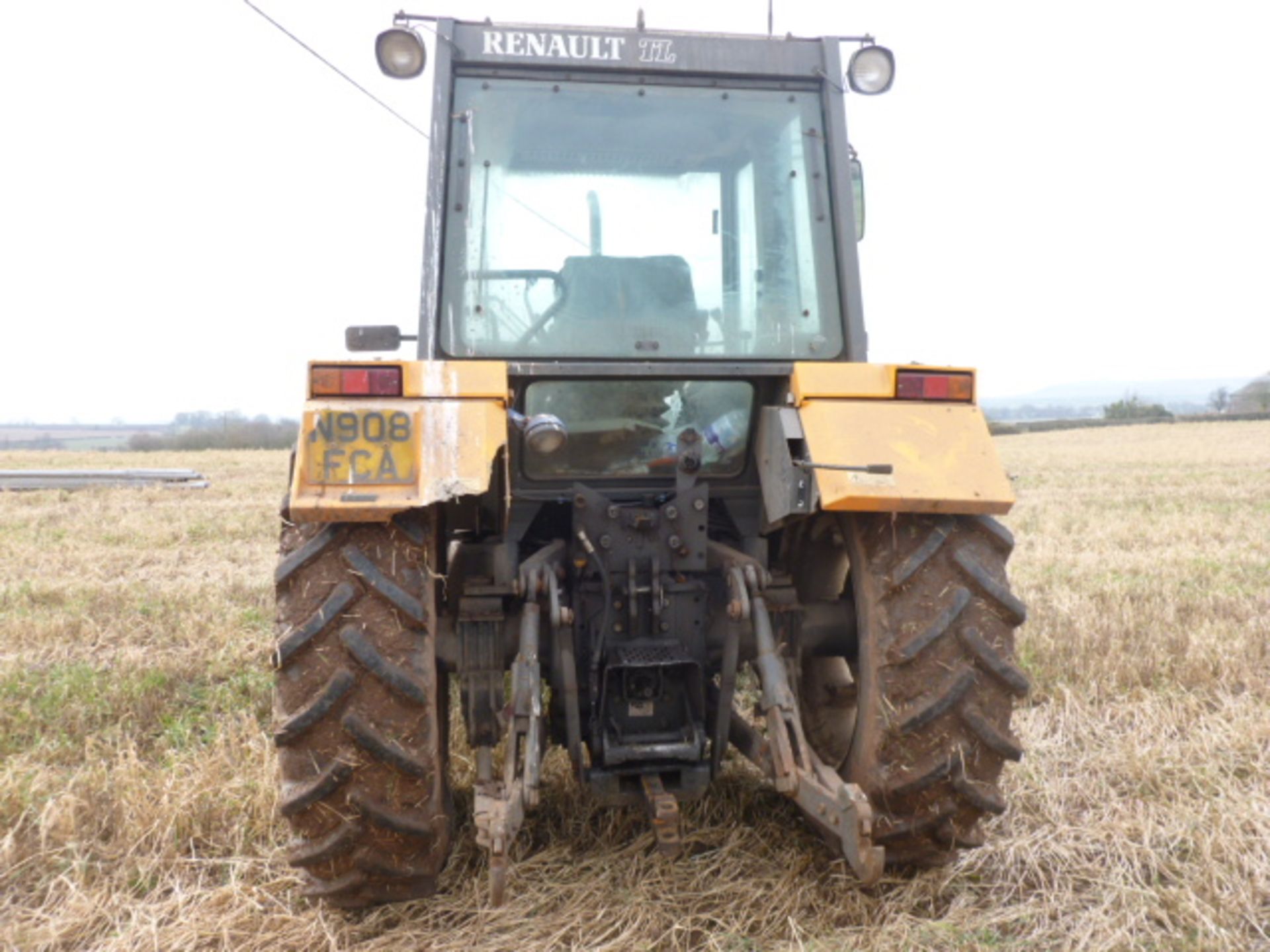 RENAULT 106-54 TURBO 4WD TRACTOR reg N908 FCA, 7823 HOURS - Image 6 of 7