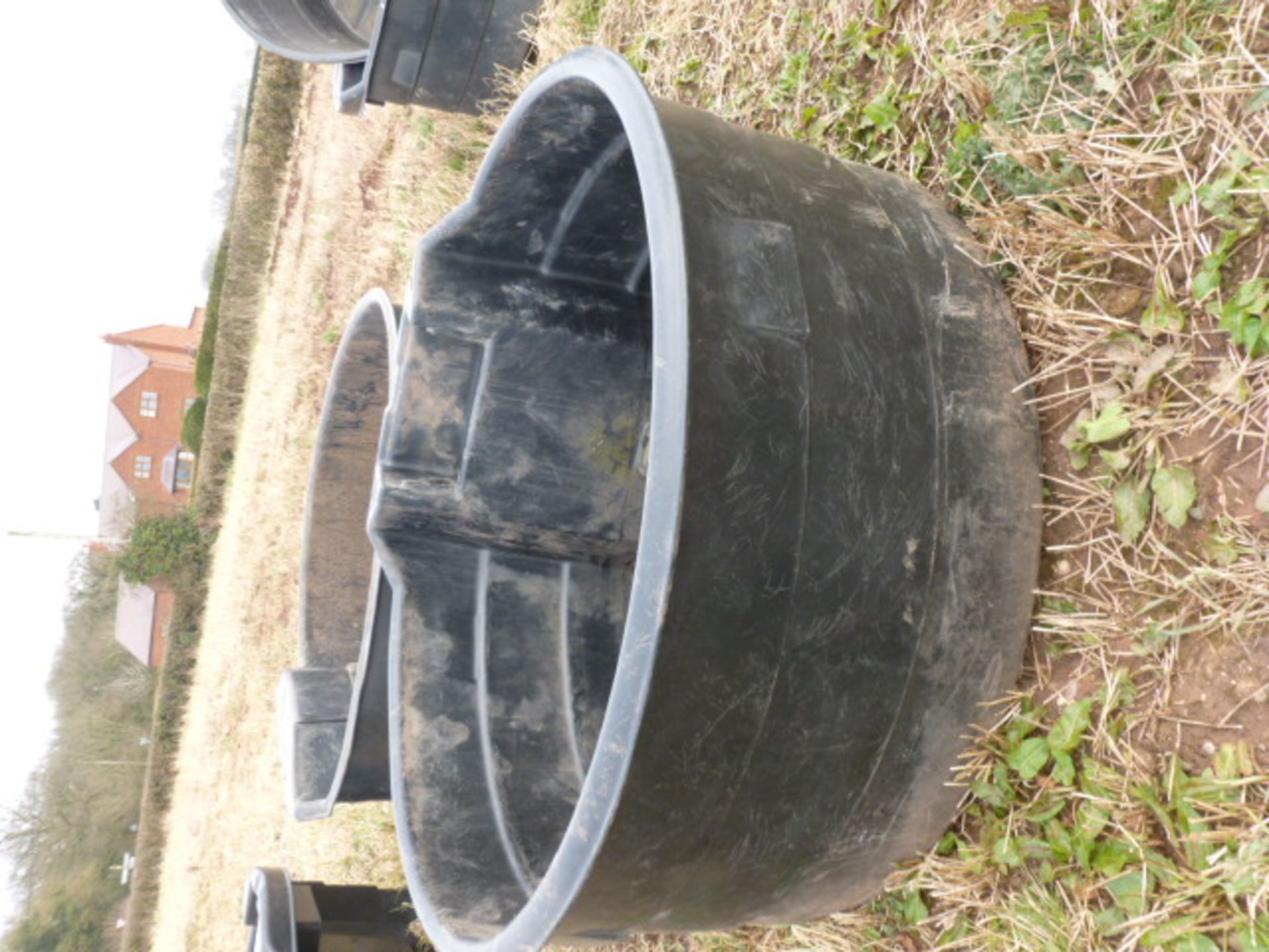 LARGE PLASTIC WATER TROUGH