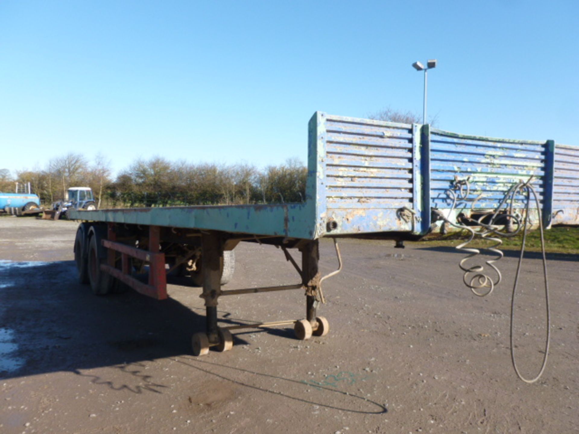 30FT ARTIC BALE TRAILER