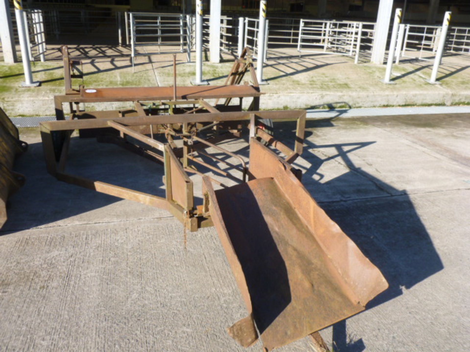 COOKS FLAT 8 BALE SLEDGE