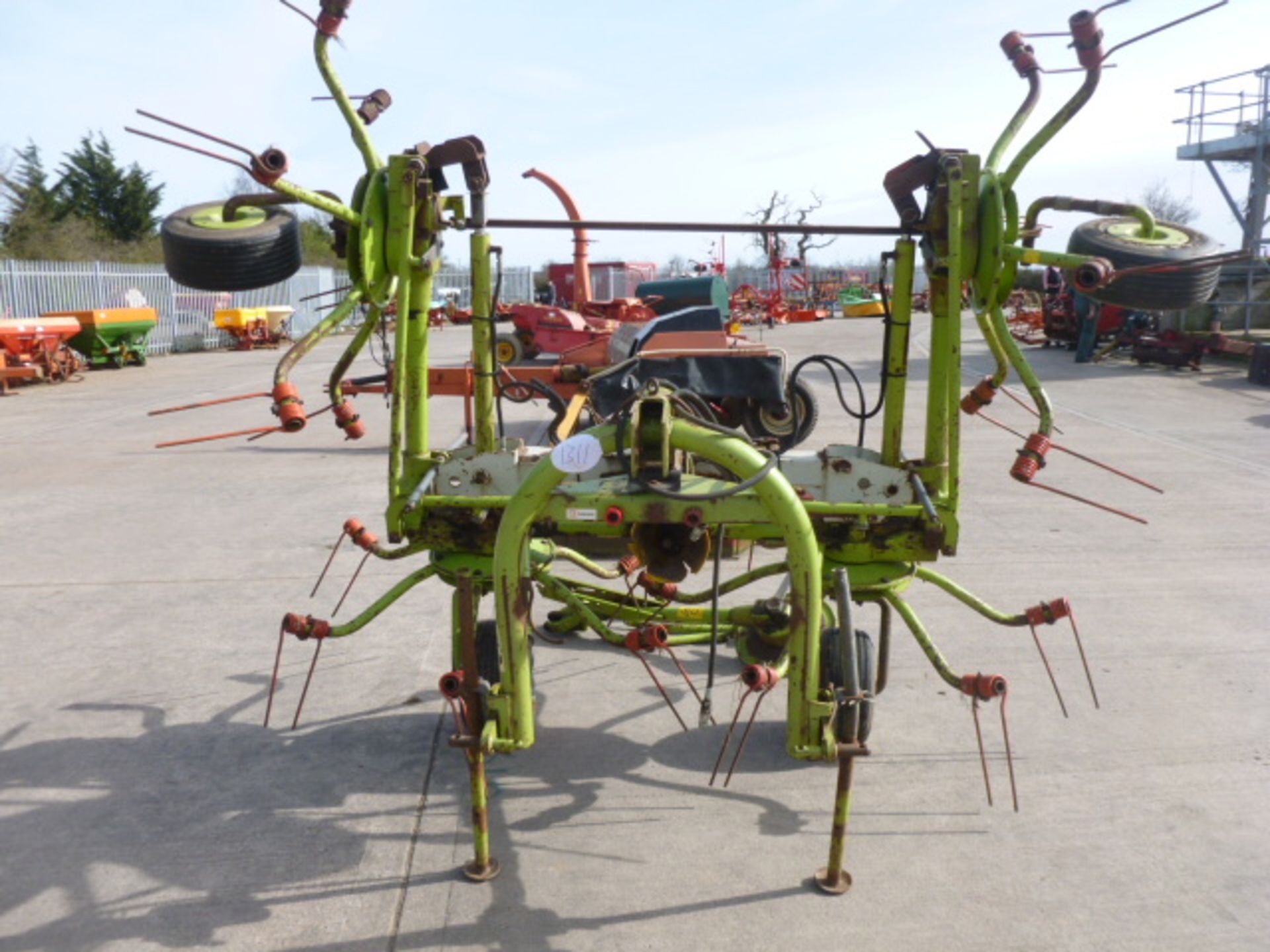 CLAAS VOLTO 4 ROTOR TEDDER