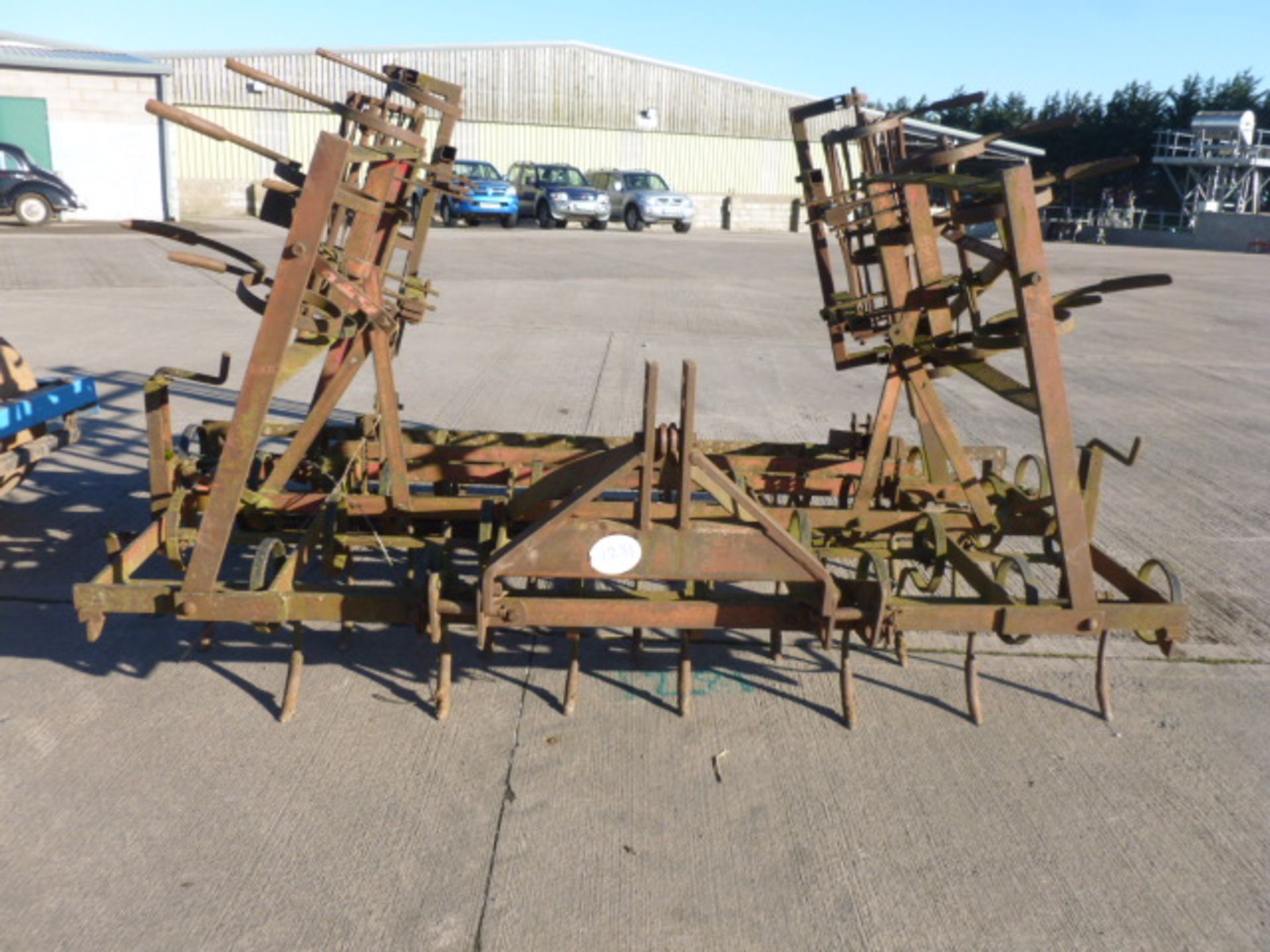 SPRING TINE TRIPLE CULTIVATOR