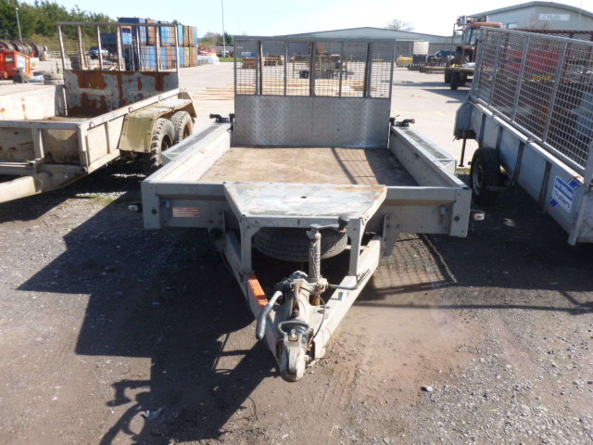 IFOR WILLIAMS GX106 PLANT TRAILER + RAMP